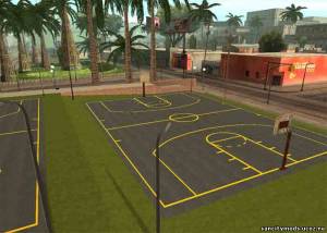 Новая баскетбольная площадка